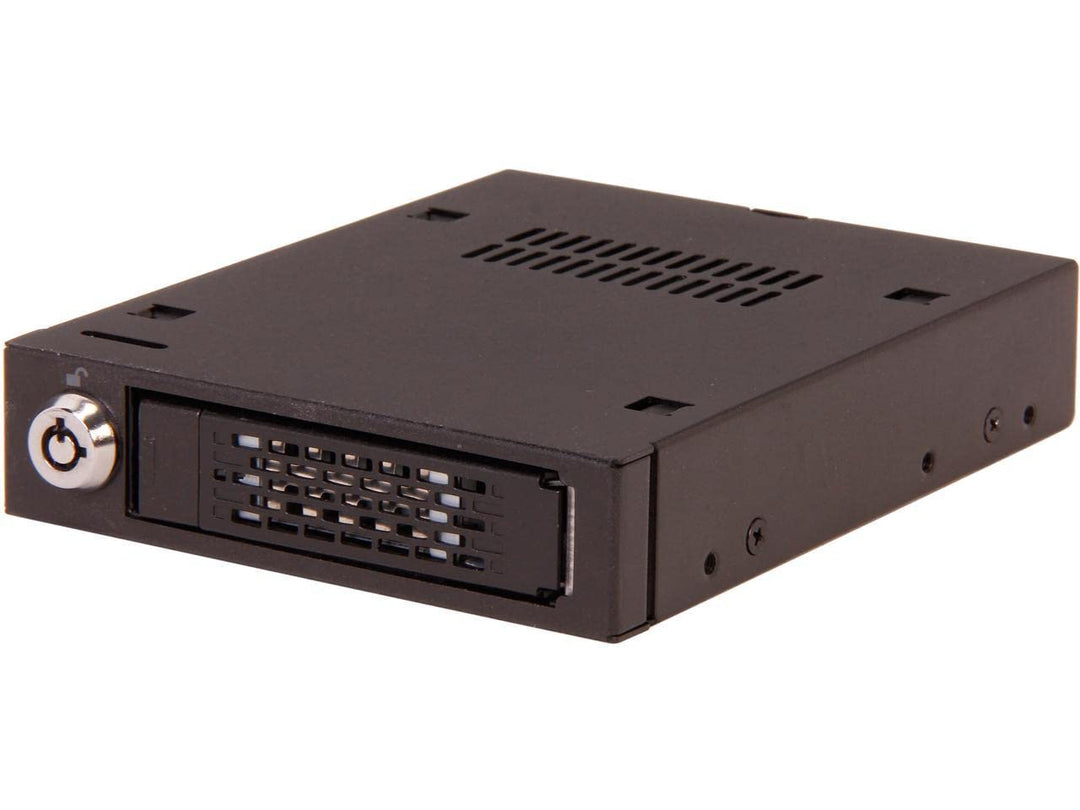 ICY DOCK ToughArmor MB991SK-B - SATA Hot Swap Wechselrahmen für 2,5 Zoll (6,4cm) SSD/HDD - Vollmetal