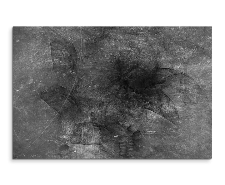 Sinus Art Abstrakt 1485-120x80cm SCHWARZ-Weiss Bilder - Wandbild Kunstdruck in XXL Format - Fertig A