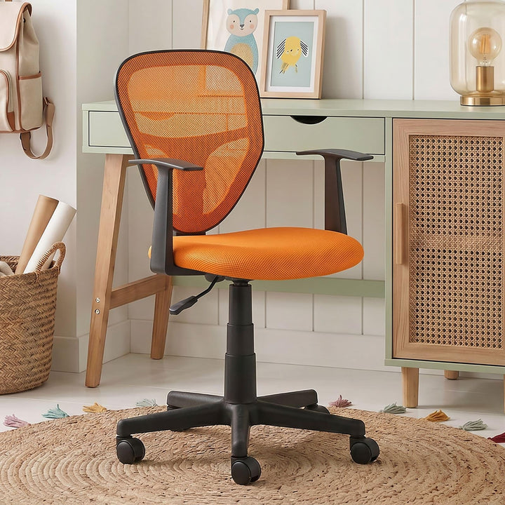 CARO-Möbel Kinderdrehstuhl Studio - Ergonomischer Schreibtischstuhl mit Armlehnen, Verstellbar, Oran