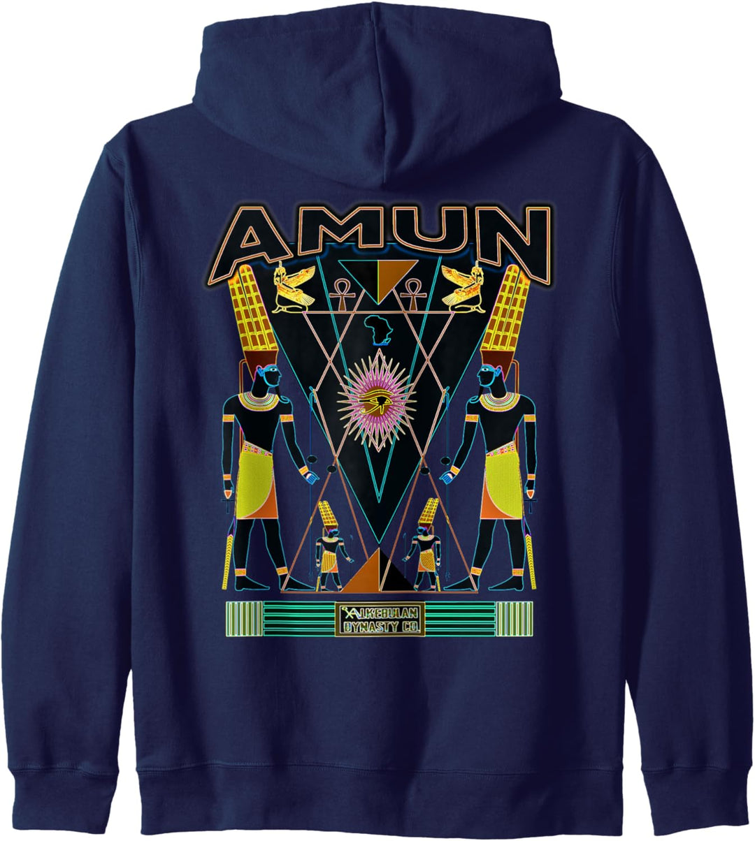 Psychedelic Amun Vision Kapuzenjacke