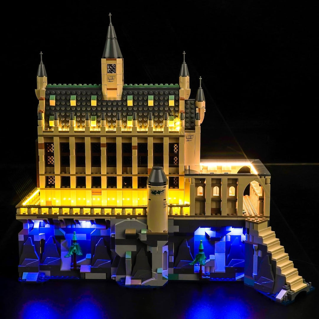 BrickBling Led Licht Set Kompatibel mit Lego 76435 Harry Potter Hogwarts Castle: The Great Hall (Kei