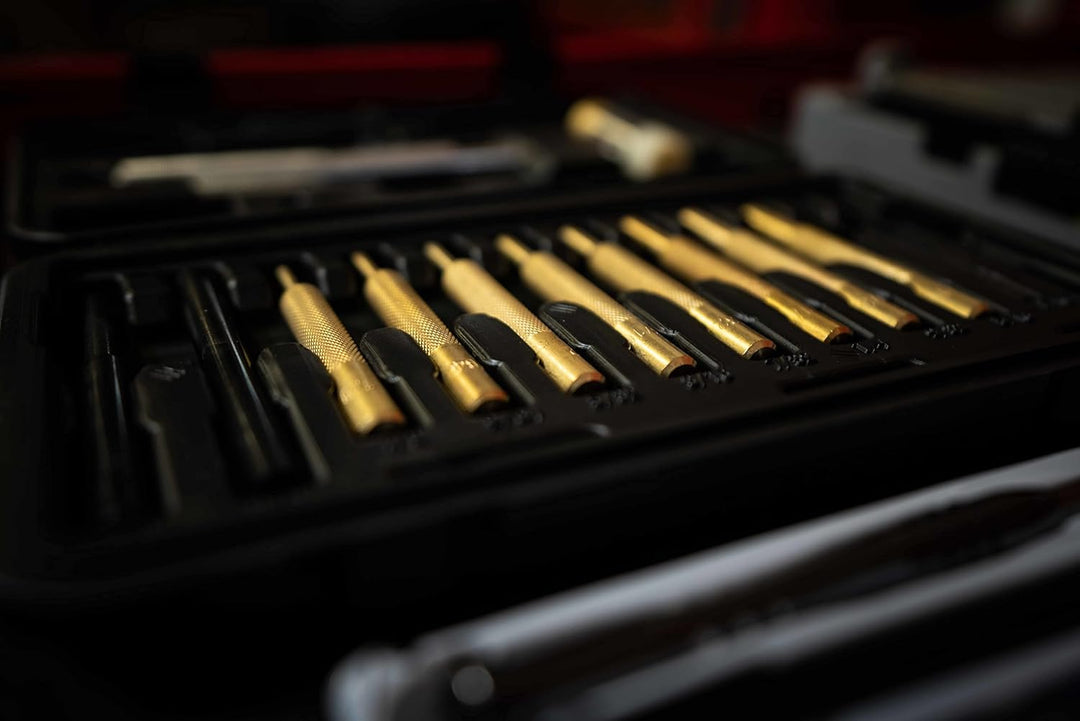 Wheeler Hammer and Punch Set In Plastic Case by Wheeler