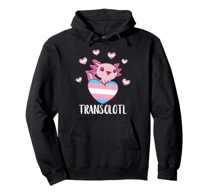 Transgender Happy Axolotl LGBTQ Trans Pride Gleichheit Pullover Hoodie