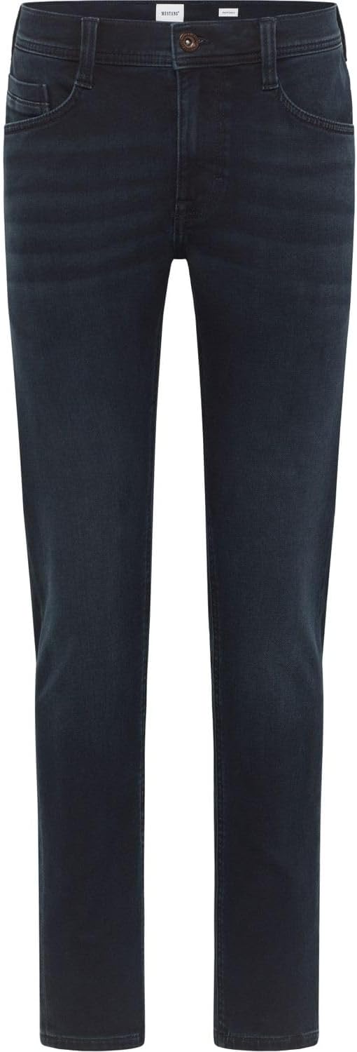 MUSTANG Herren Jeans Oregon Slim K - Slim Fit - Blau - Blue Denim W28-W40 28W / 30L Dunkelblau 983,