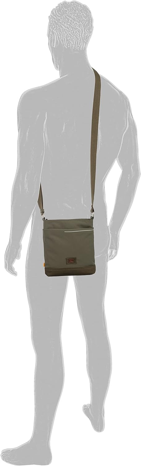 camel active Herren City Bb6 Umhängetasche 23,0 x 4,5 x 25,0 Khaki, 23,0 x 4,5 x 25,0 Khaki