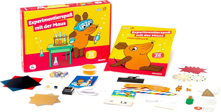 FRANZIS 67199 - Experimentierspass mit der Maus - Experimentierkasten mit 23 spannenden wissenschaft
