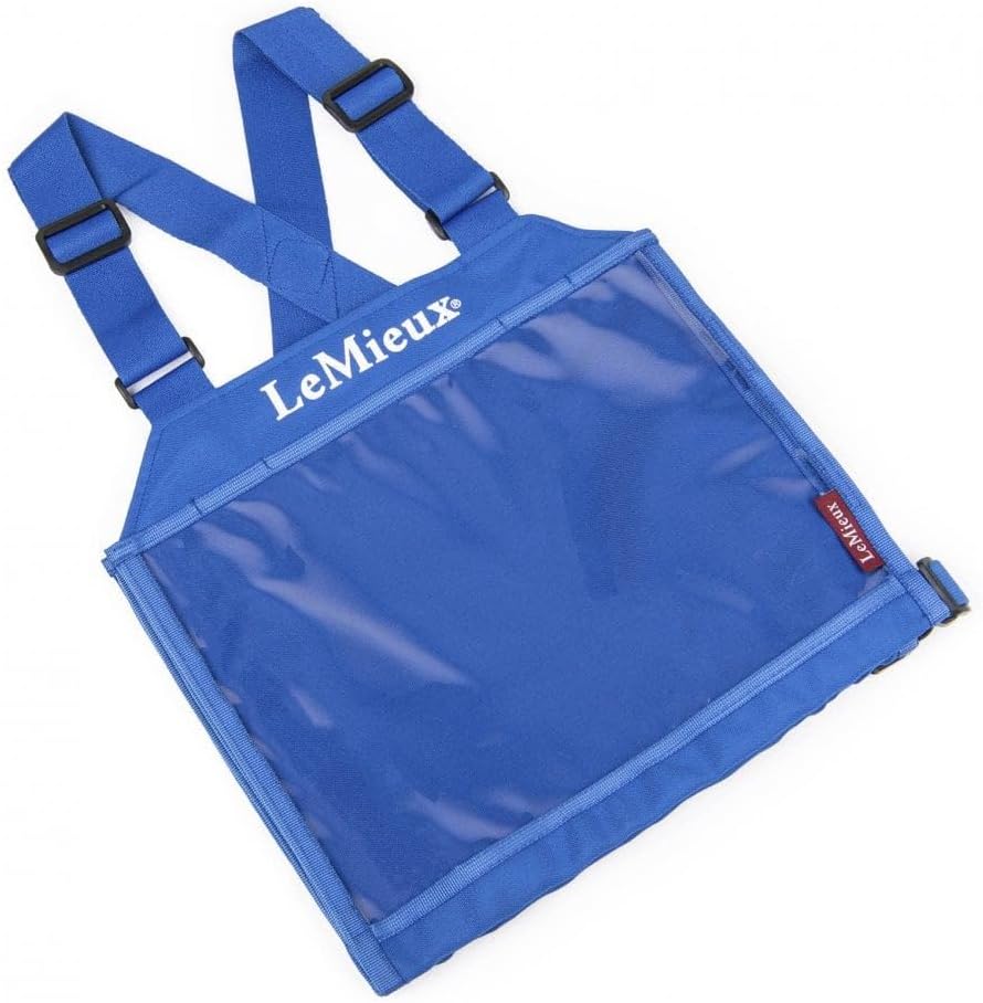 LeMieux Unisex-Lätzchen mit transparenter Vorderseite, Wettkampfnummernanzeige – Bequeme und stilvol