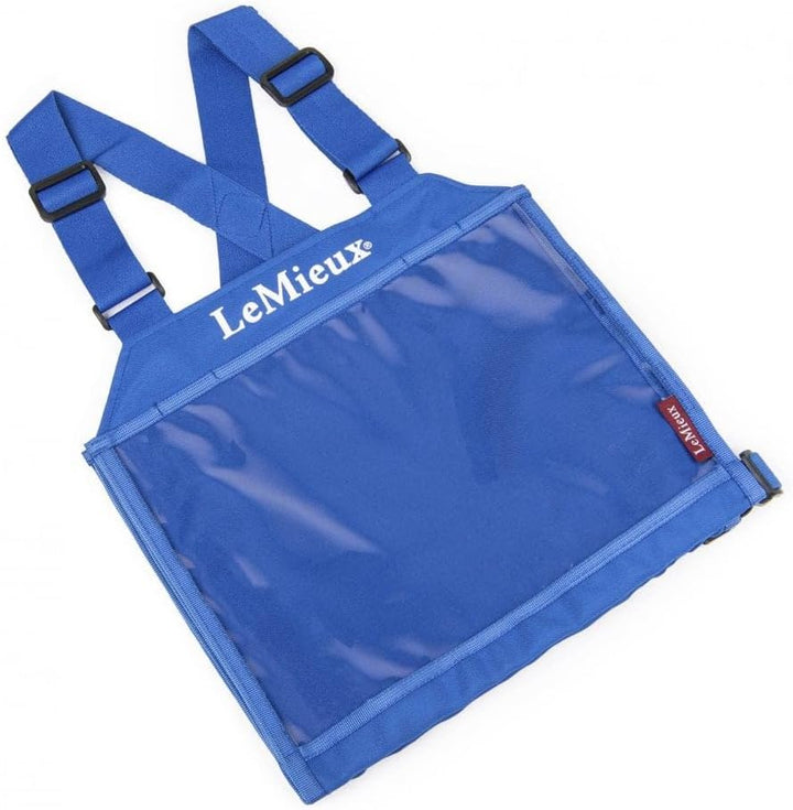 LeMieux Unisex-Lätzchen mit transparenter Vorderseite, Wettkampfnummernanzeige – Bequeme und stilvol