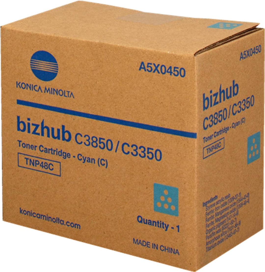 Konica Minolta A5X0450 Toner cyan 10.000 Seiten TNP48C