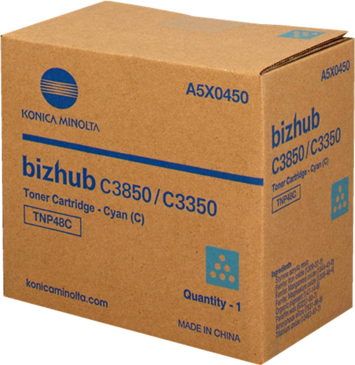 Konica Minolta A5X0450 Toner cyan 10.000 Seiten TNP48C