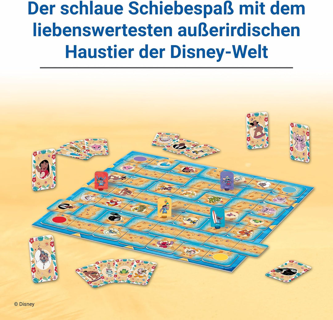 Ravensburger 24943 - Stitch Labyrinth - Der Spieleklassiker für 2-4 Spieler ab 7 Jahren mit dem lieb