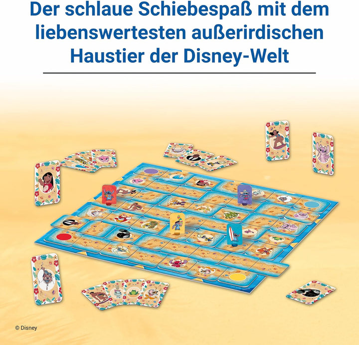 Ravensburger 24943 - Stitch Labyrinth - Der Spieleklassiker für 2-4 Spieler ab 7 Jahren mit dem lieb