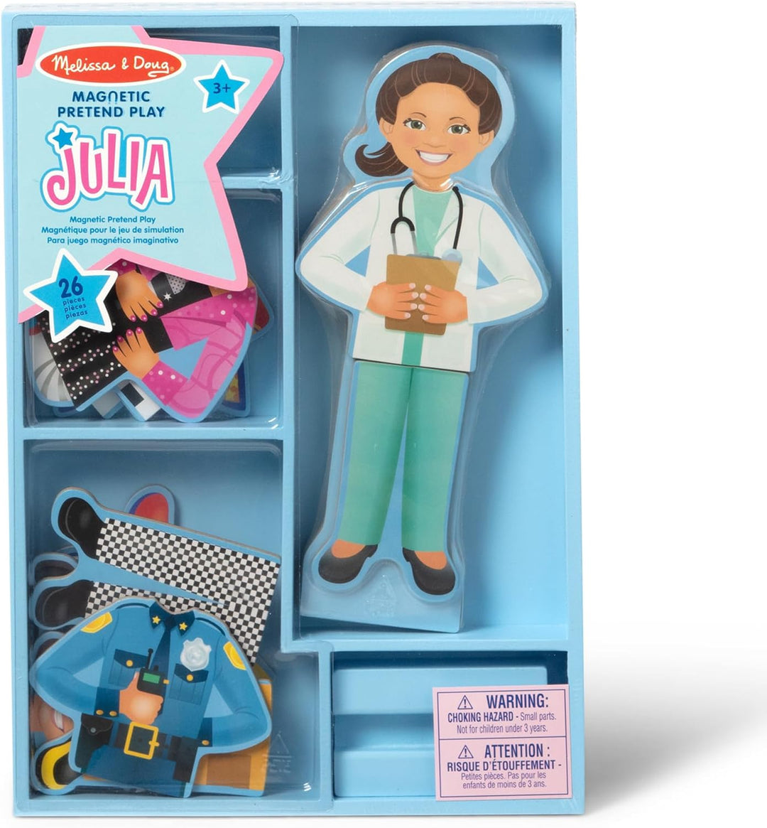 Melissa & Doug 15164 Magnetic Pretend Play - Julia , Pretend Play Toy , Cognitive Skills , 3+ , Gift
