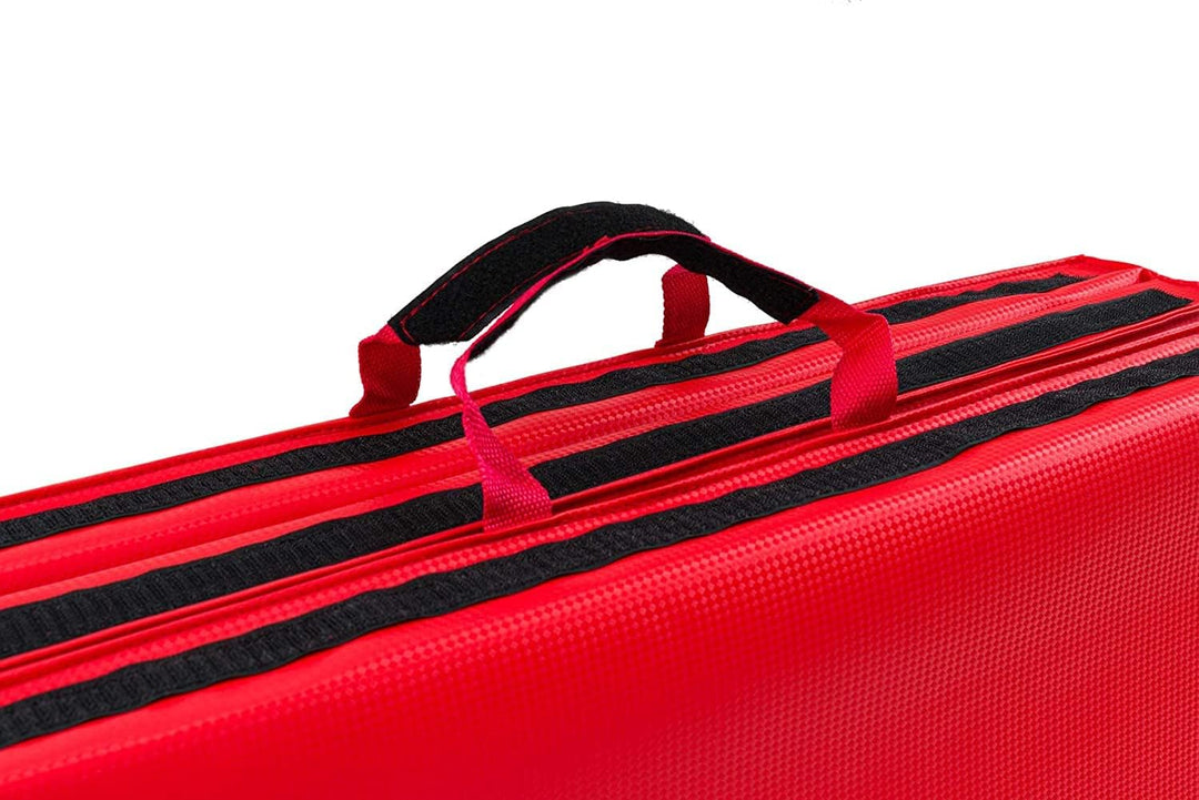 Hop-Sport Turnmatte klappbar - Bodenweichmatte für zuhause 180x60x5cm - Fitnessmatte, Gymnastikmatte