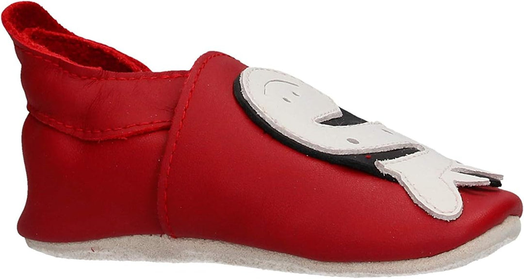 Bobux Zebra Red Baby Hausschuhe Rot 1000-008