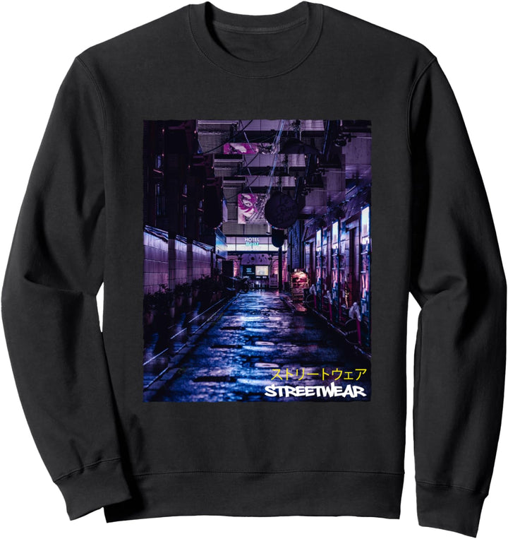 Japanische Streetwear Ästhetik - Tokyo Fashion Clothing Sweatshirt