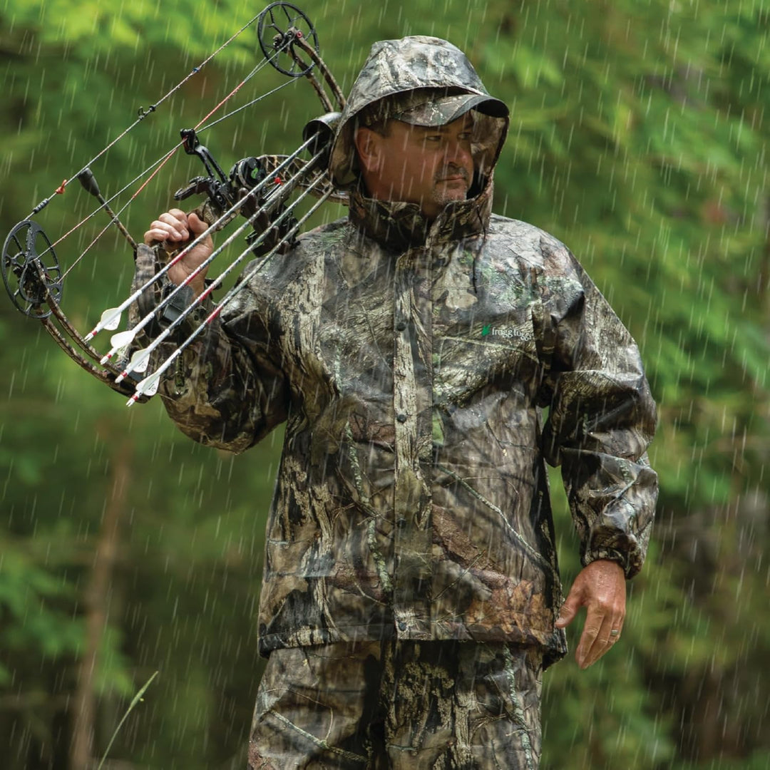 frogg toggs Herren Bull Frogg Wasserdichte Regenjacke Bull Frogg Jacke (1er Pack) L Mossy Oak Bottom