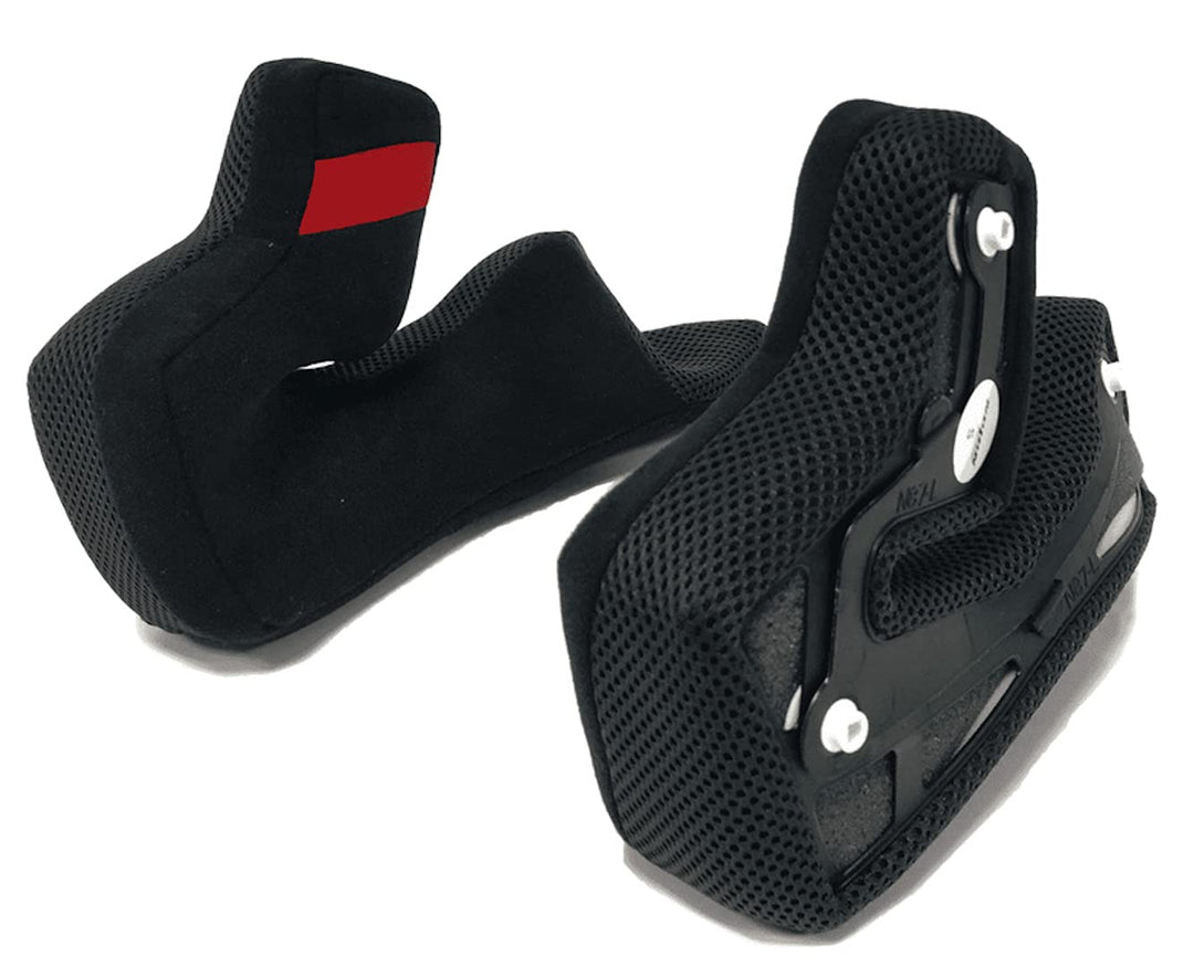Nolan SP.GUANCIALI.CLIMA COMFORT.XXL.BLACK-RED.NCOM.N87