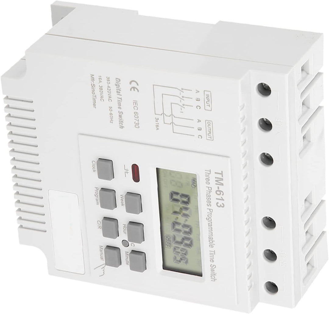Zeitrelais 380 V 3 Phasen Motor Timer Tm 163 Drei Phasen 380 V Smart Digital Weekly Programmable Con