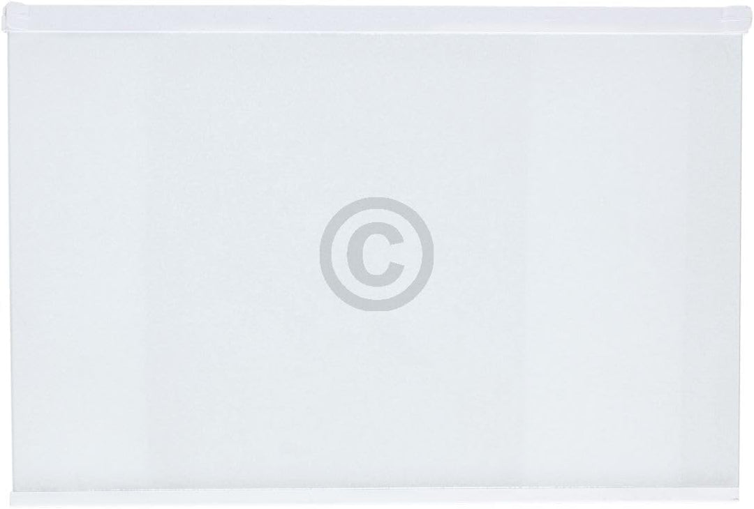 Einlegeboden aus Glas für Kühlteil kompatibel mit beko 4657830100 Abstellboden mit Leiste kompatibel