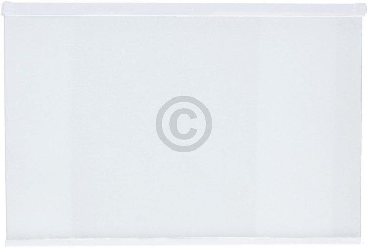 Einlegeboden aus Glas für Kühlteil kompatibel mit beko 4657830100 Abstellboden mit Leiste kompatibel