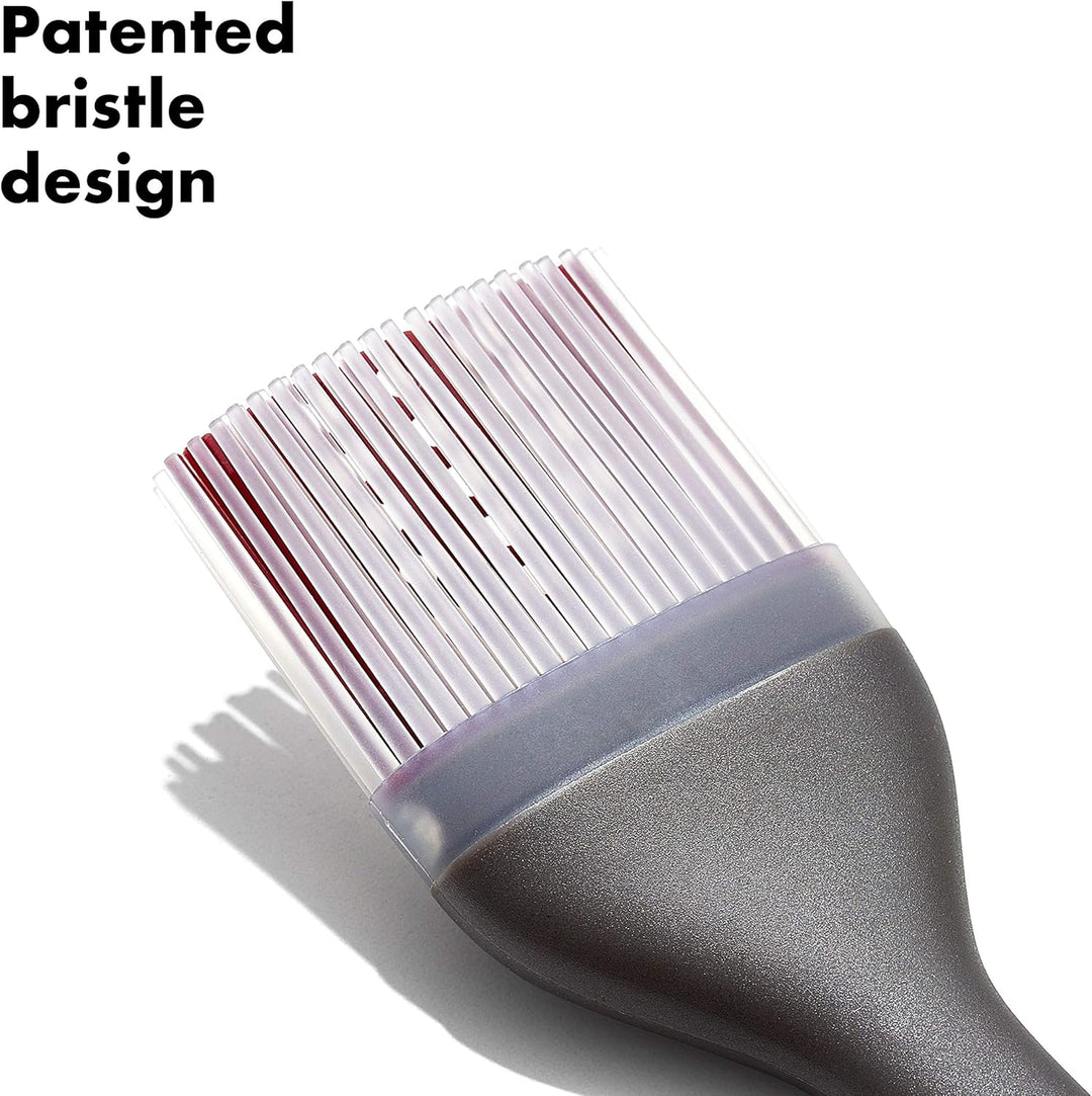 OXO Good Grips Grillwerkzeuge, Backtopf und Pinsel, Schwarz Brattopf und Pinsel, Brattopf und Pinsel