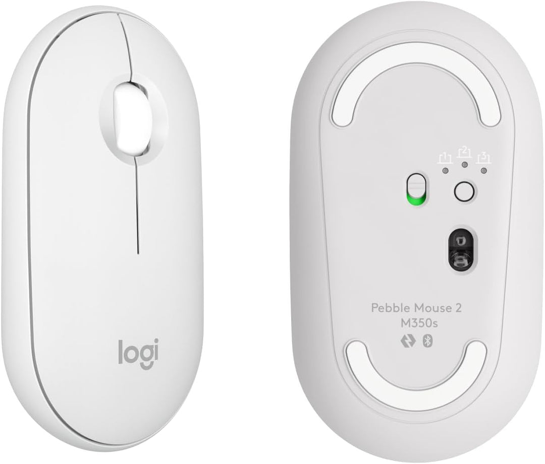 Logitech Pebble 2 Combo - US QWERTY-Layout International Layout, Weiss