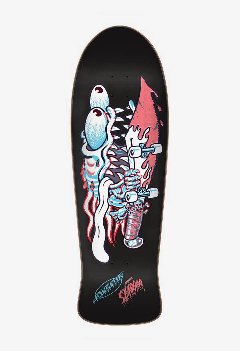 Santa Cruz Meek Slasher Decoder Reissue Deck Mehrfarbig 10.1, Mehrfarbig 10.1