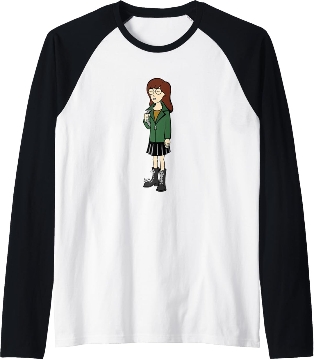 MTV Daria Whole Body Portrait Poster Raglan