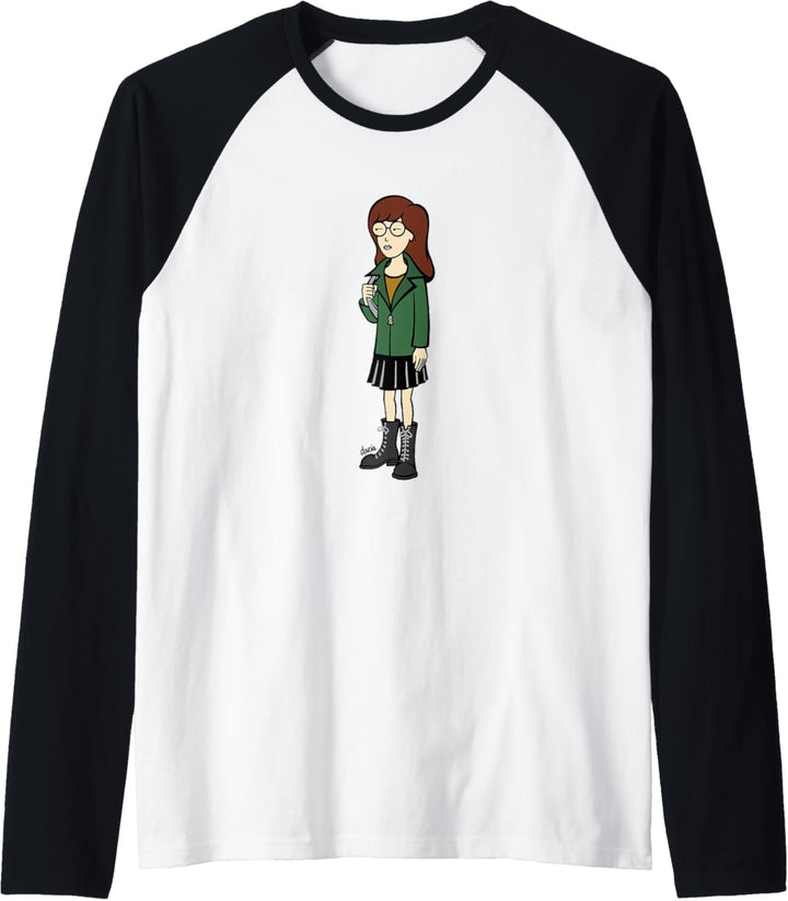 MTV Daria Whole Body Portrait Poster Raglan