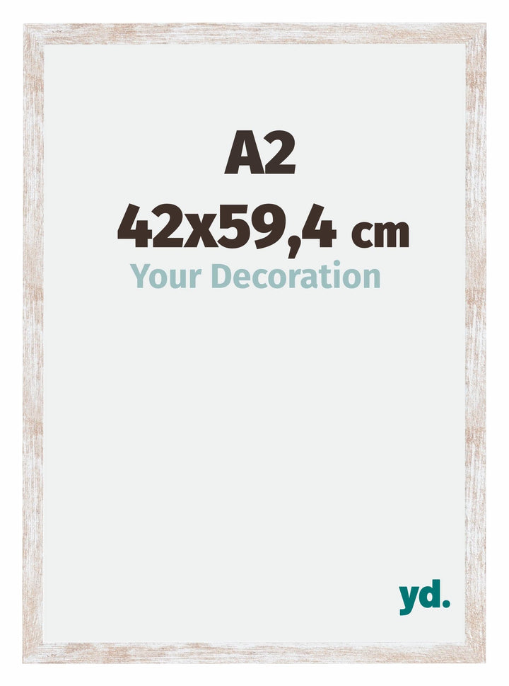 yd. Your Decoration - Bilderrahmen 42,00x59,40 cm - Bilderrahmen aus MDF mit Acrylglas - Antireflex