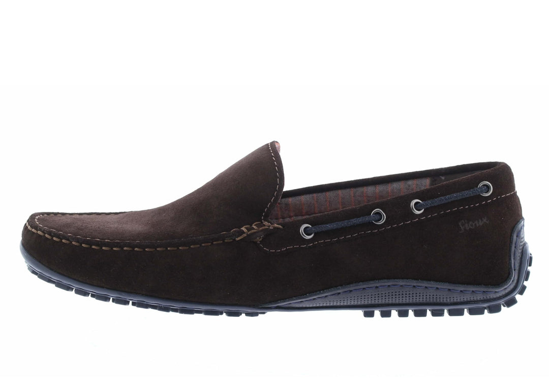 Sioux Herren Callimo Mokassin, Birra Cognac, 44 EU 42 EU Bear Night, 42 EU Bear Night