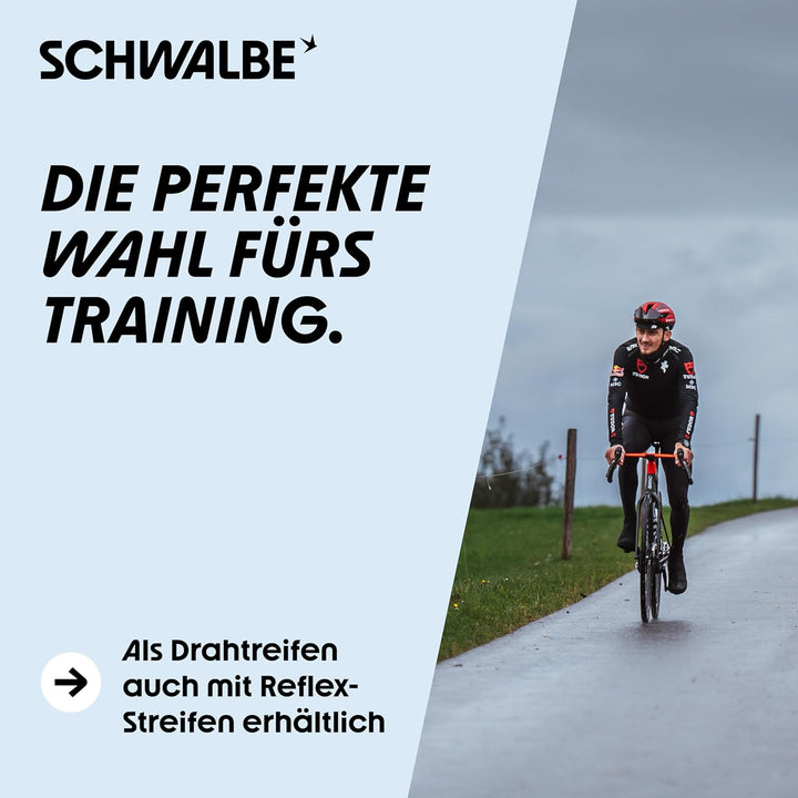 Schwalbe ONE Plus Performance Drahtreifen // 25-622 (700x25C) SmartGuard schwarz Reflex 25-622, schw