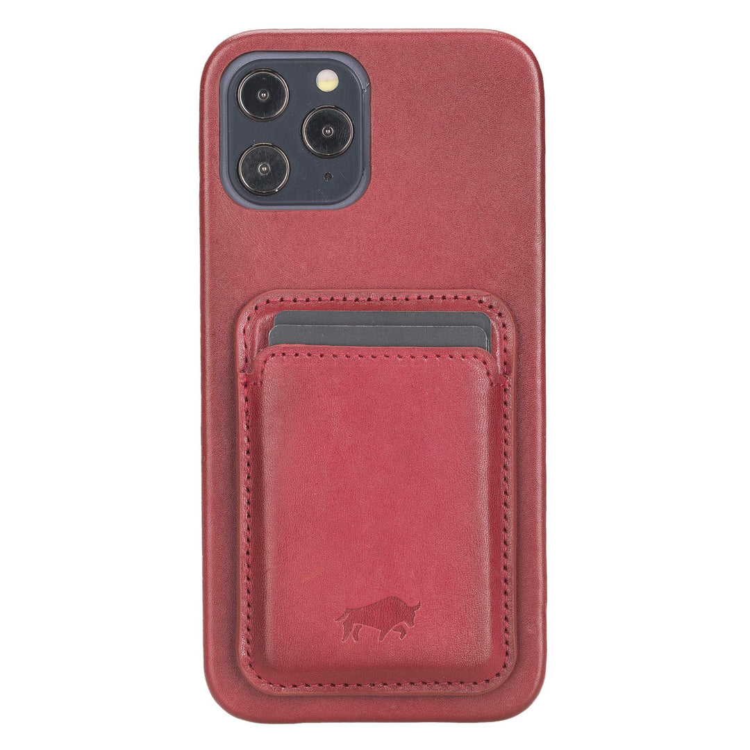 Solo Pelle Lederhülle + magnetische Geldbörse für das iPhone 12 Pro Max in 6.7 Zoll Case Leder Hülle