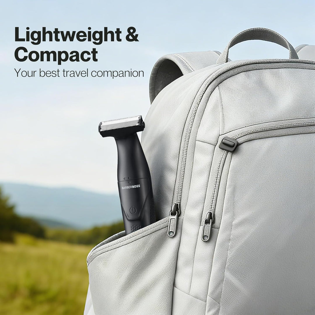 BarberBoss 3-in-1 Präzisionstrimmer Herren Bart- und Haarpflegeset für Männer, Körperpflege, Nasen-