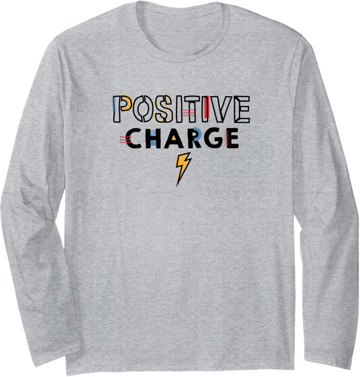 Positive Aufladung: Langarmshirt