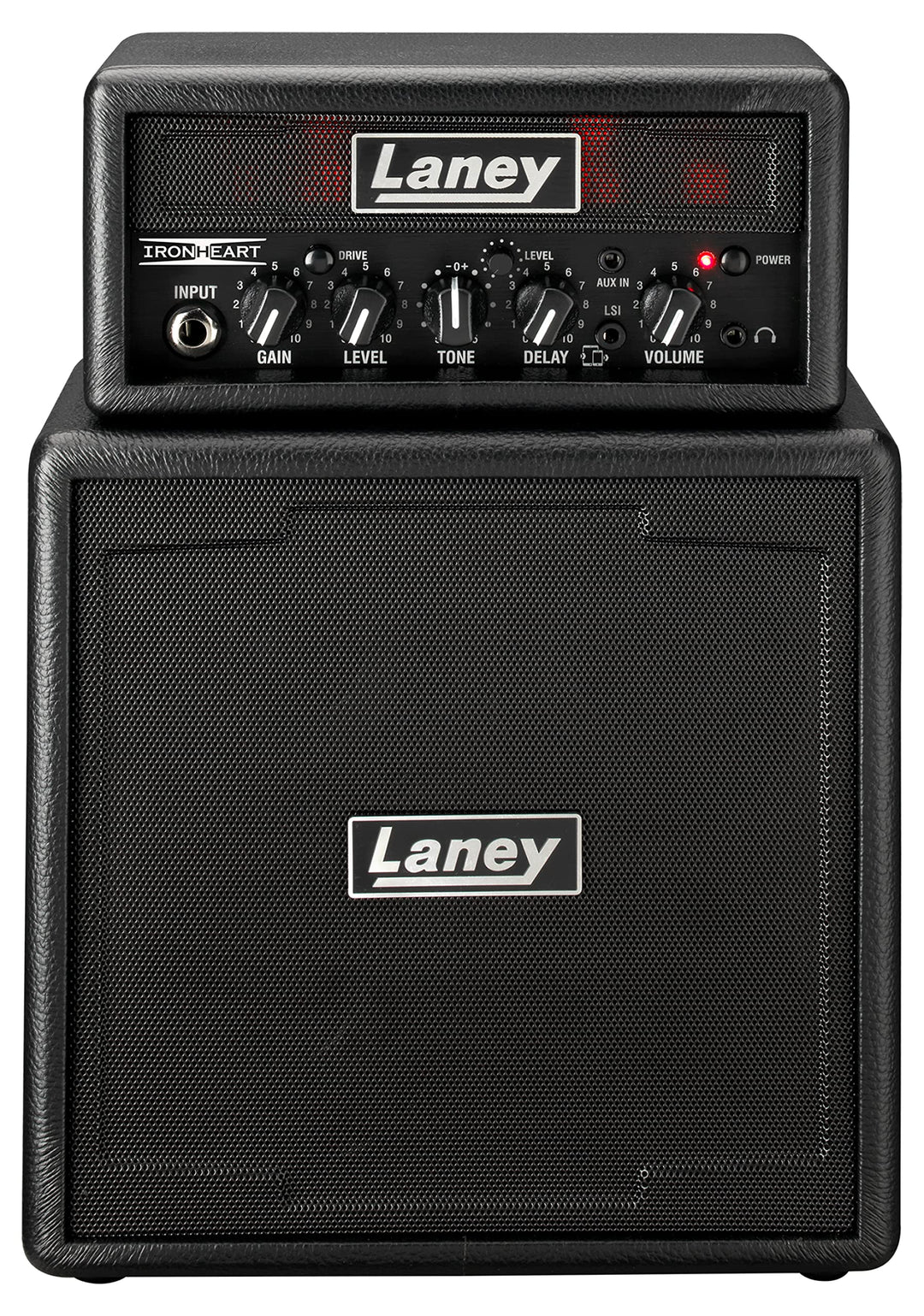 Laney MINISTACK - Batteriebetriebene Gitarren Amp mit Smartphone-Schnittstelle - Ironheart Edition I
