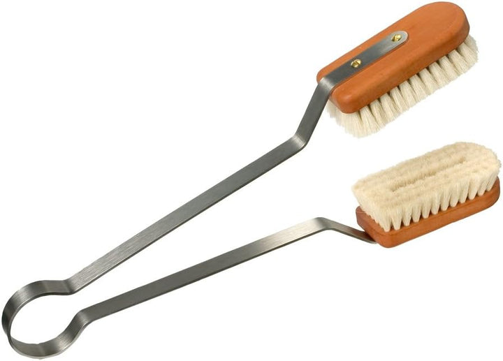 Redecker 460135 weiche Blätterbürste, 35 cm, Ziegenhaar