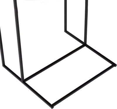 IDIMEX Beistelltisch VITORIO im minimalistischen Design, eleganter Wohnzimmertisch mit Metallgestell