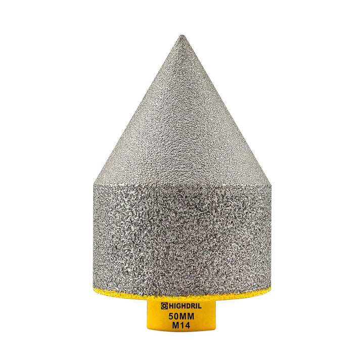 HIGHDRIL Diamant Fasenfräser - Diamant Senkfräser mit M14-Gewinde für 50mm(2") Lochvergrösserung For