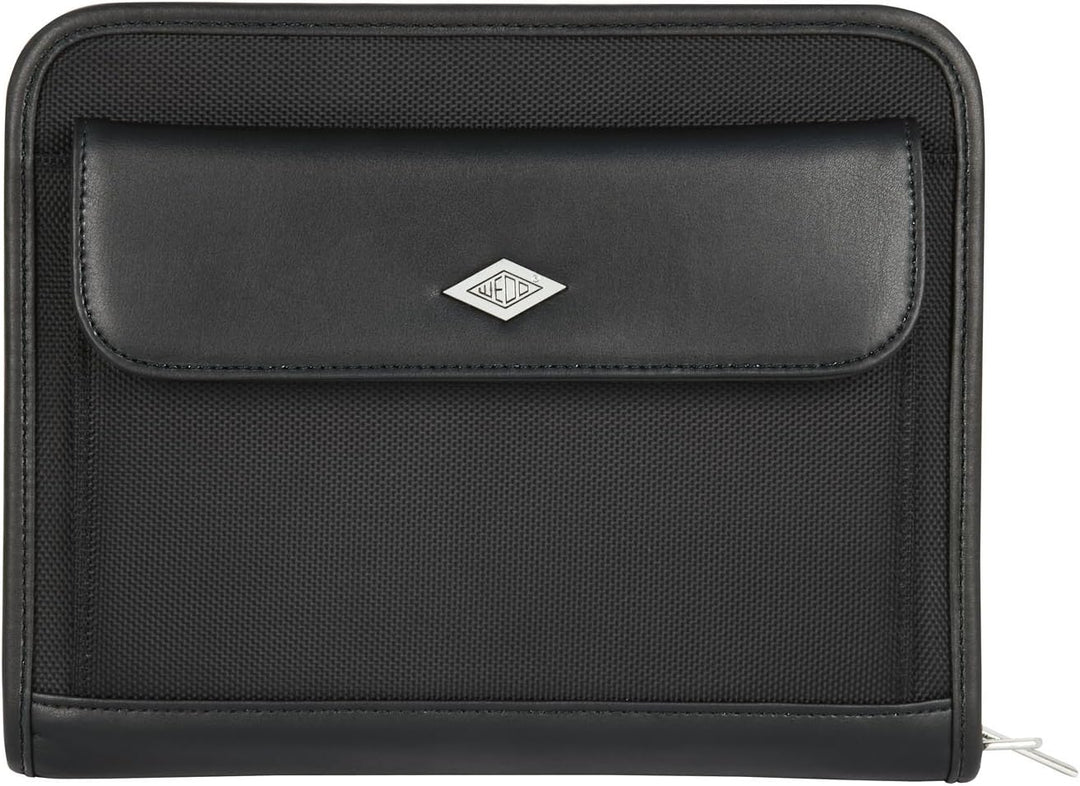 Wedo 585101 Konferenzmappe Elegance, schwarz & Oxford Prospekthüllen A5, Economy, DIN A5, glasklar,o