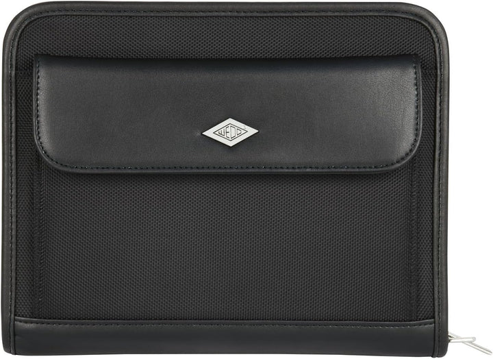 Wedo 585101 Konferenzmappe Elegance, schwarz & Oxford Prospekthüllen A5, Economy, DIN A5, glasklar,o