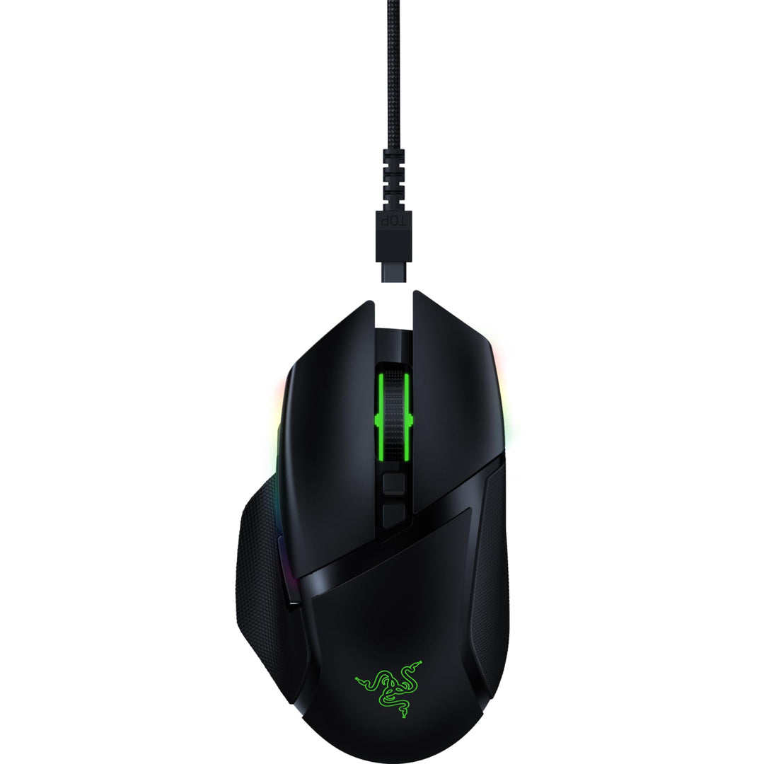 Razer Basilisk Ultimate - Kabellose Gaming-Maus mit 11 programmierbaren Tasten (Optischer 20k Focus+