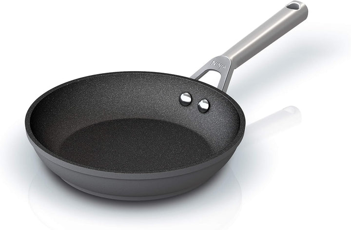 Ninja Foodi NeverStick Premium Harteloxierte Bratpfanne, 20,3 cm, schiefergrau Premium Fry Pan - 8 I