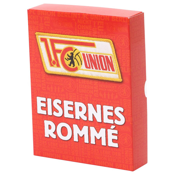 1. FC UNION Berlin Romme Brettspiel Spiel EISERNES ROMME