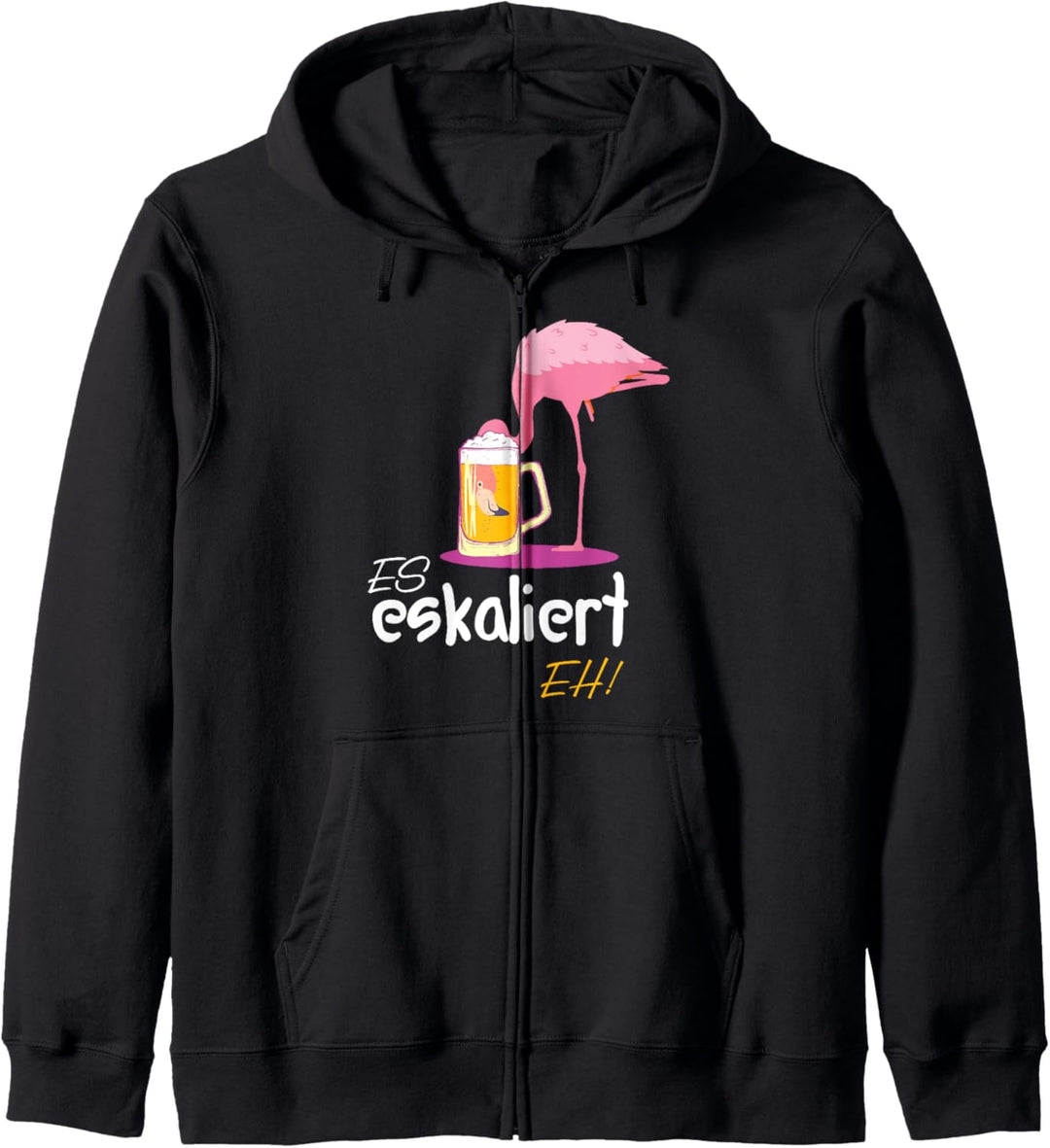 es eskaliert eh Bierschiss outfit Bauch Hackedicht Biermarke Kapuzenjacke