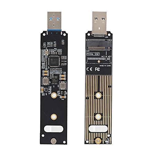 Tangxi M.2 NVMe auf USB Adapter, 10 Gbit/s M.2 SSD auf USB 3.1 M.2 Adapter, M.2 NVME basiert M Key M