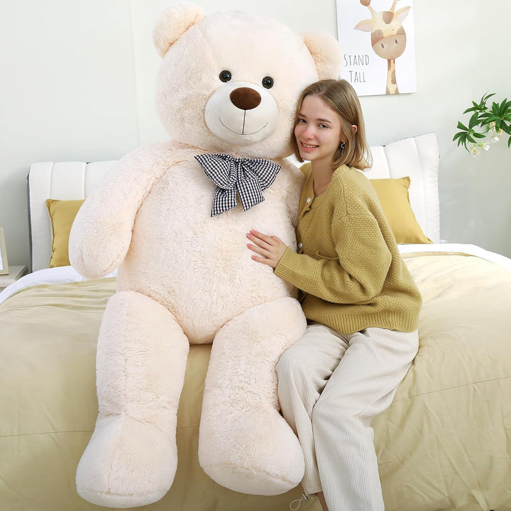 MorisMos 150cm riesen Teddy XXXL, weich gross teddybär XXL,süss kuschelbär plüschbär Freundin Mädche