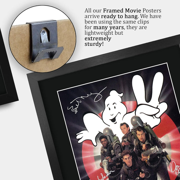 HWC Trading FR A3 Ghostbusters 2 Bill Murray, Dan Aykroyd Gifts gedrucktes Poster, signiertes Autogr