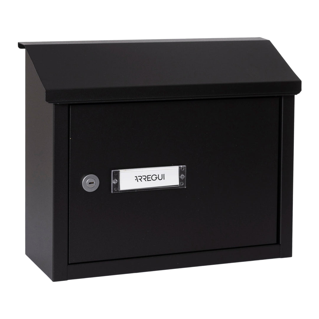ARREGUI v-4070 V4074 Maxi Durchwurfbriefkasten aus strukturlackiertem Stahl, Grösse M (DIN A4), Brie